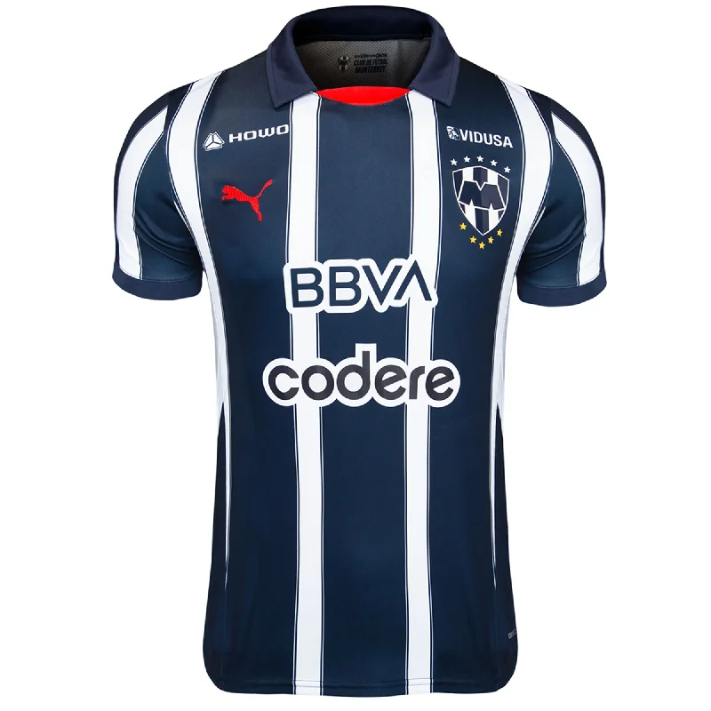 Men's Throwback Rugby Jerseys of Historic Matches and Teams for Rugby History BuffsPuma Monterrey Authentic Home Jersey 24/25 (New Navy/White) Men's Throwback Rugby Jerseys of Historic Matches and Teams for Rugby History BuffsPuma Monterrey Authentic Home Jersey 24/25 (New Navy/White)
