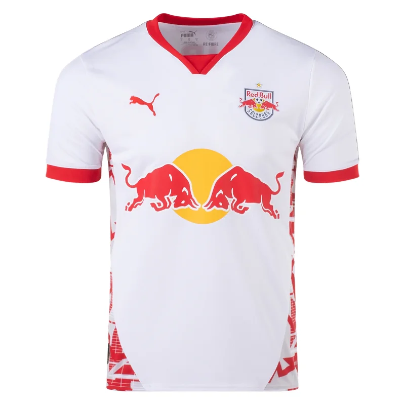 Men's Retro Soccer Jerseys of Famous Clubs from the 90s for Nostalgic Football EnthusiastsPuma RB Salzburg Home Jersey 23/24 (Puma White/Puma Red) Men's Retro Soccer Jerseys of Famous Clubs from the 90s for Nostalgic Football EnthusiastsPuma RB Salzburg Home Jersey 23/24 (Puma White/Puma Red)