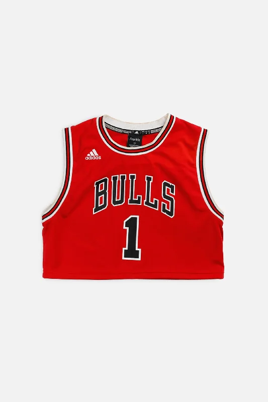 Men's Authentic Soccer Jerseys of National Teams for International Football EventsRework Chicago Bulls NBA Crop Jersey - S Men's Authentic Soccer Jerseys of National Teams for International Football EventsRework Chicago Bulls NBA Crop Jersey - S