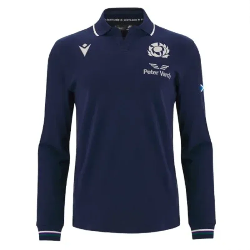 Men's NBA Authentic Team Jerseys in Official Team Colors for True Basketball FansScotland 6 Nations Cotton Long Sleeve Home Jersey 23/24 by Macron