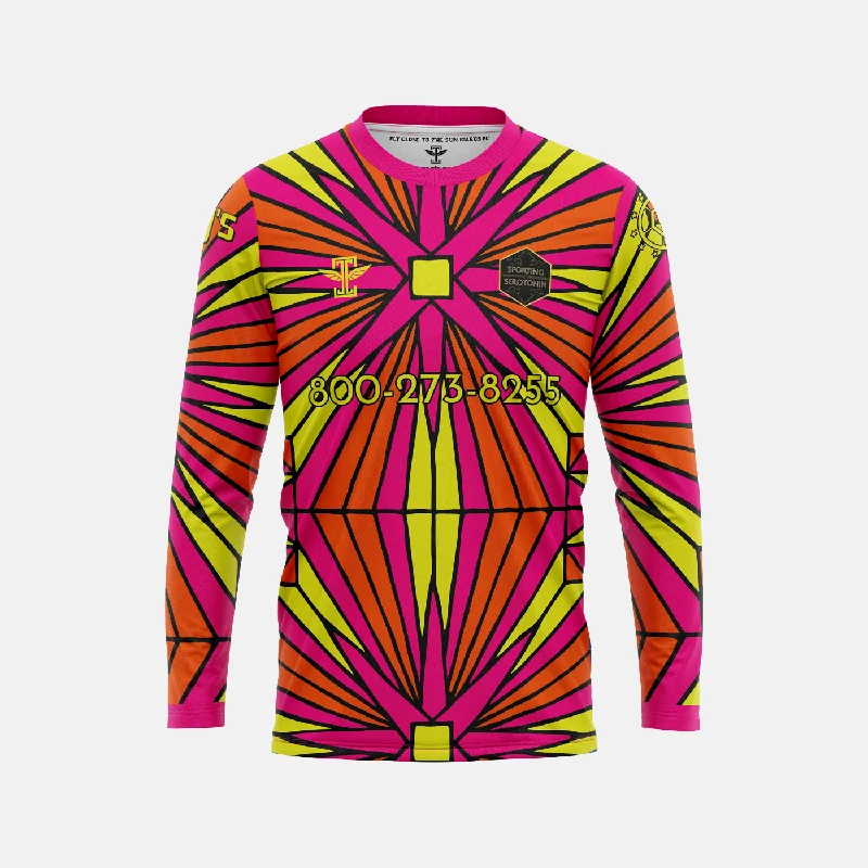 Men's NBA Authentic Team Jerseys in Official Team Colors for True Basketball FansSporting Serotonin Goalkeeper Jersey Men's NBA Authentic Team Jerseys in Official Team Colors for True Basketball FansSporting Serotonin Goalkeeper Jersey