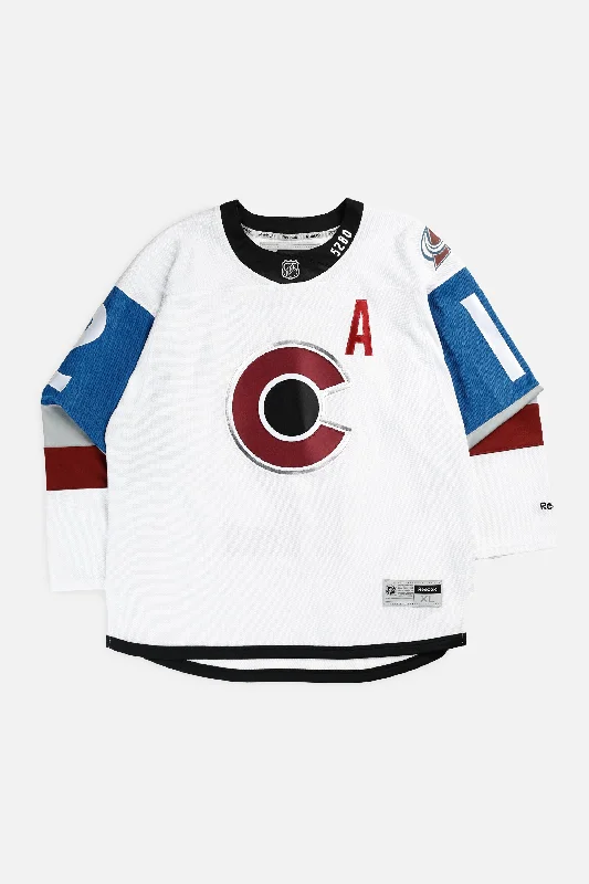 Men's Moisture - Wicking Golf Jerseys with UV Protection for Comfortable Rounds on the CourseVintage Colorado Avalanche NHL Jersey - XL Men's Moisture - Wicking Golf Jerseys with UV Protection for Comfortable Rounds on the CourseVintage Colorado Avalanche NHL Jersey - XL