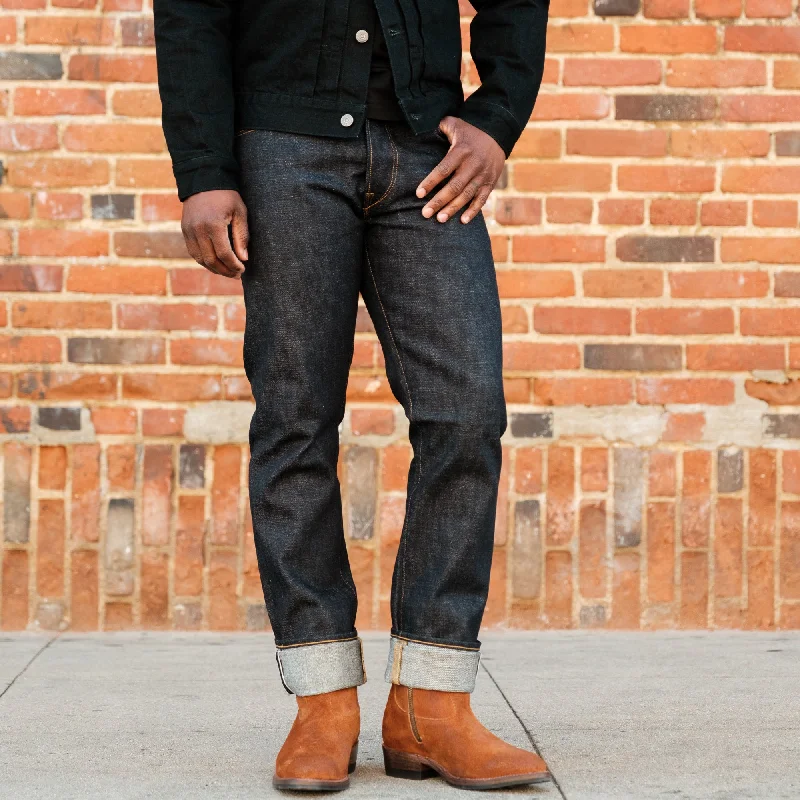 Men's Cargo Jeans with Multiple Pockets for a Practical and Outdoor - Friendly LookStevenson Overall Co. Big Sur 210 Jean Indigo