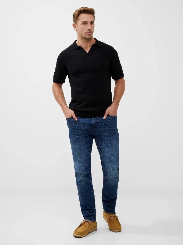 Men's Jeans with a Hidden Coin Pocket for Added ConvenienceDenim Jeans