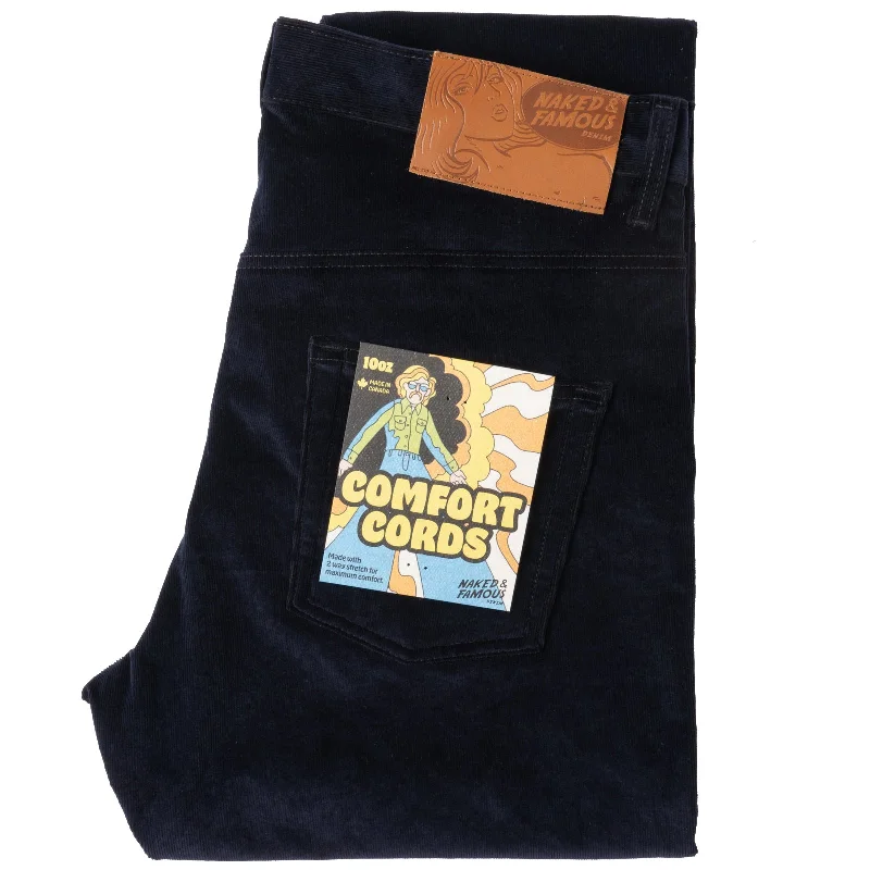 Men's Jeans with a Zip - Off Lower Leg for Convertible StyleEasy Guy - Comfort Cords