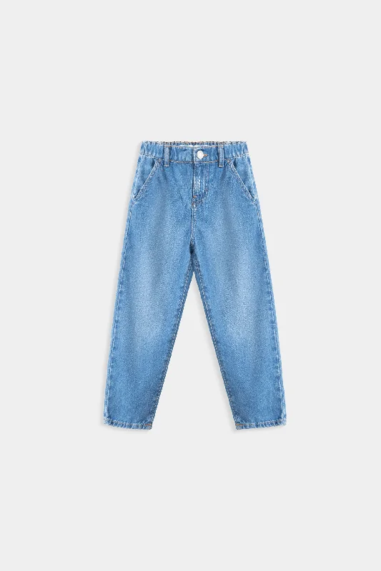 Men's Jeans with a Button - Fly for a Traditional and Classic AestheticSlouchy Jeans