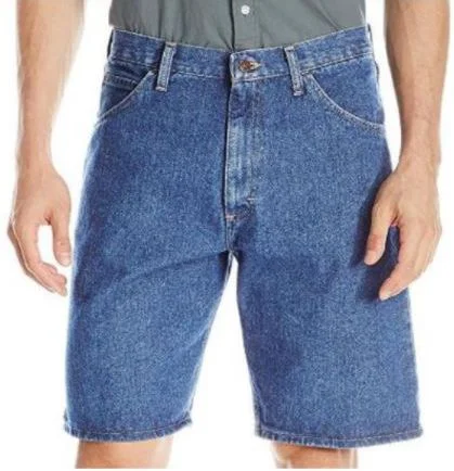 Men's Jeans with a Hidden Coin Pocket for Added ConvenienceFull Blue Brand Men's Relaxed Fit Denim Short