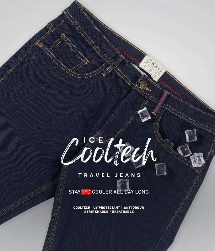 Plus Size Men's Relaxed Fit Jeans with a Tapered Leg for a Laid - Back VibeIndigo Trotter
