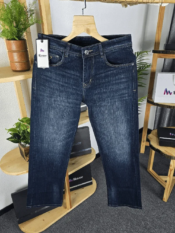 Men's Jeans with a Hidden Coin Pocket for Added ConvenienceKik of Bootcut Jeans Blue Wash