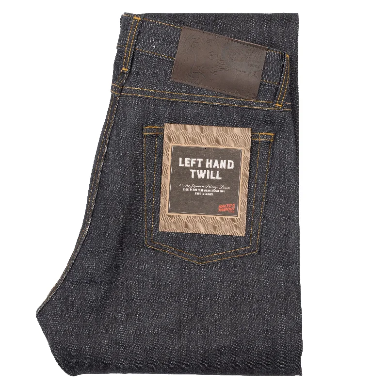 Plus Size Men's Relaxed Fit Jeans with a Tapered Leg for a Laid - Back VibeTrue Guy - Left   Hand   Twill   Selvedge
