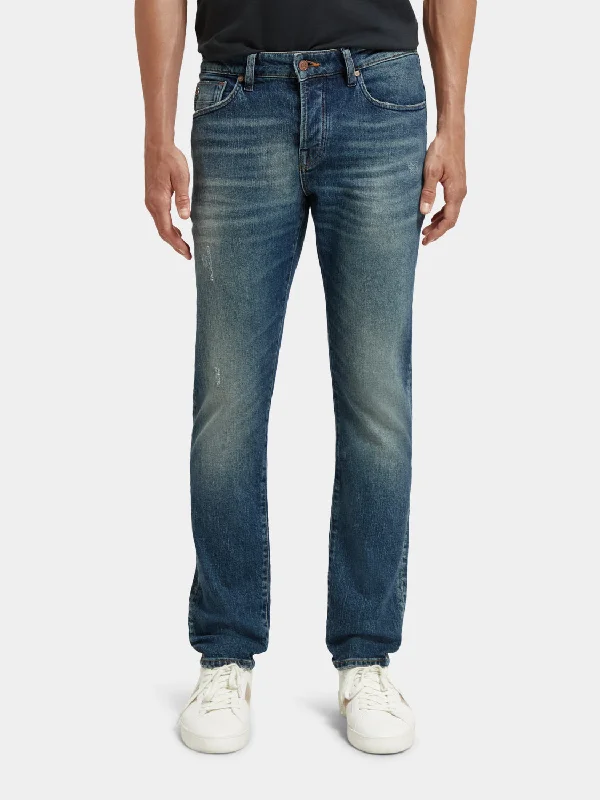 Men's Cargo Jeans with Multiple Pockets for a Practical and Outdoor - Friendly LookRalston regular slim-fit jeans