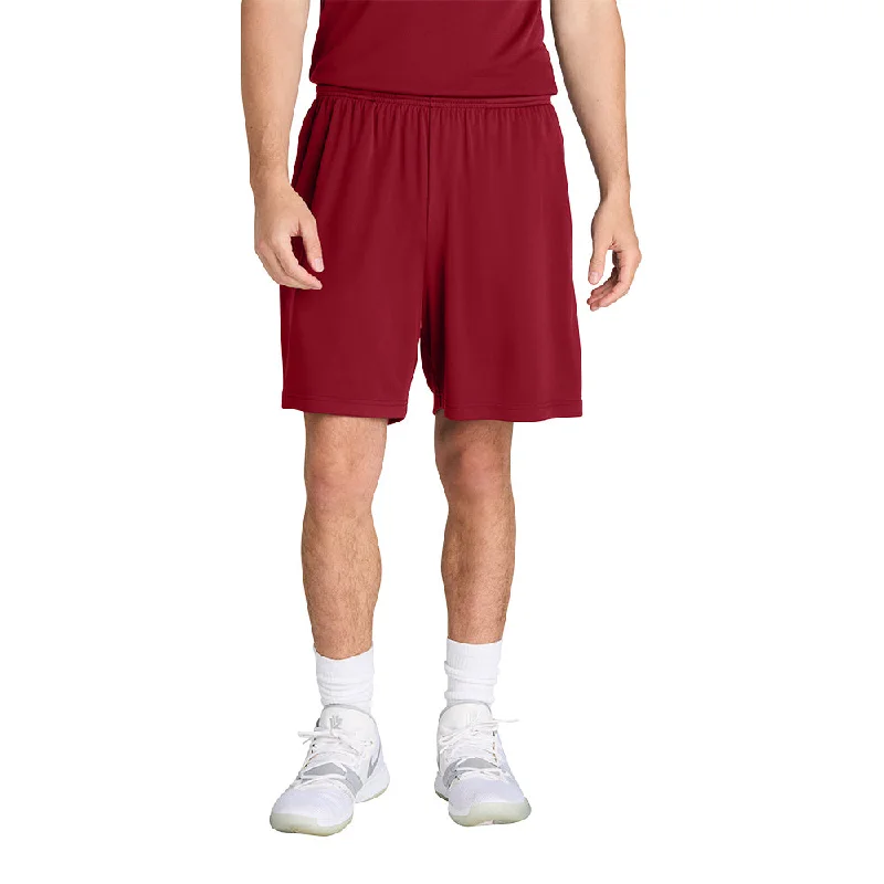 Plus Size Men's Bootcut Jeans with a Belt Loop Upgrade for a Stylish TouchSport-Tek PosiCharge Competitor 7” Pocketed Short