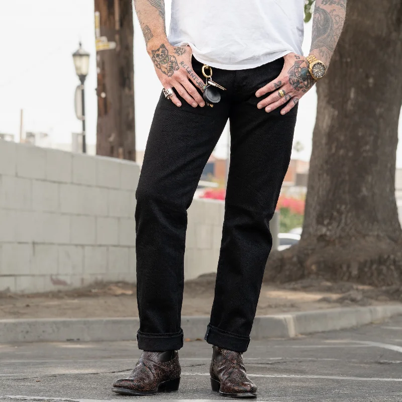 Men's Stretch Jeans with a Moisture - Wicking Lining for Active LifestylesStevenson Overall Co. La Jolla 727 Jean Black