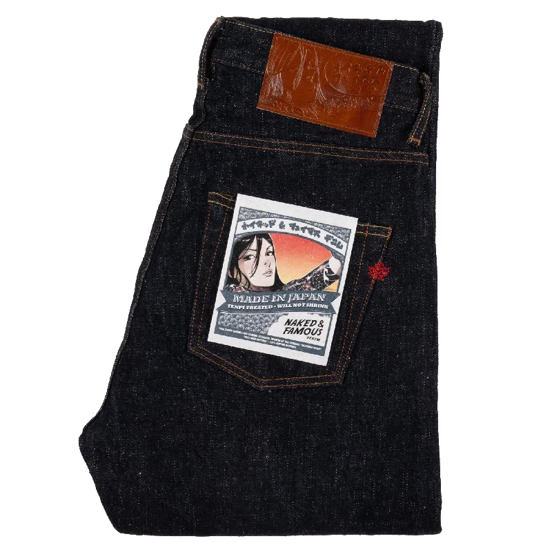 Plus Size Men's Bootcut Jeans with a Relaxed Waist for a Classic and Comfortable FitSuper Guy - MIJ10 - Okayama Spirit