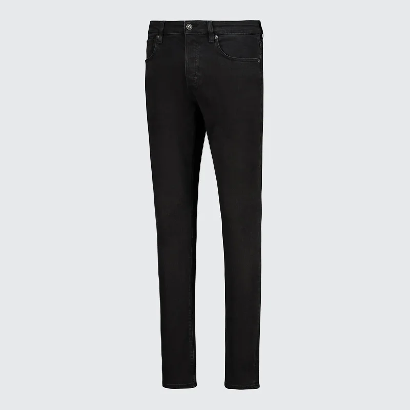 Men's Jeans with a Cargo - Inspired Knee Pocket for Extra StorageTSHEPO MENS RATO JEANS, FADED BLACK