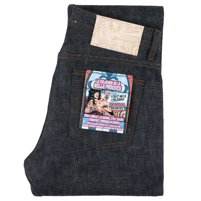 Men's Jeans with an Elastic Waistband for Ultimate ComfortWeird Guy - Le Selvedge De La Belle Province [In Store Exclusive]