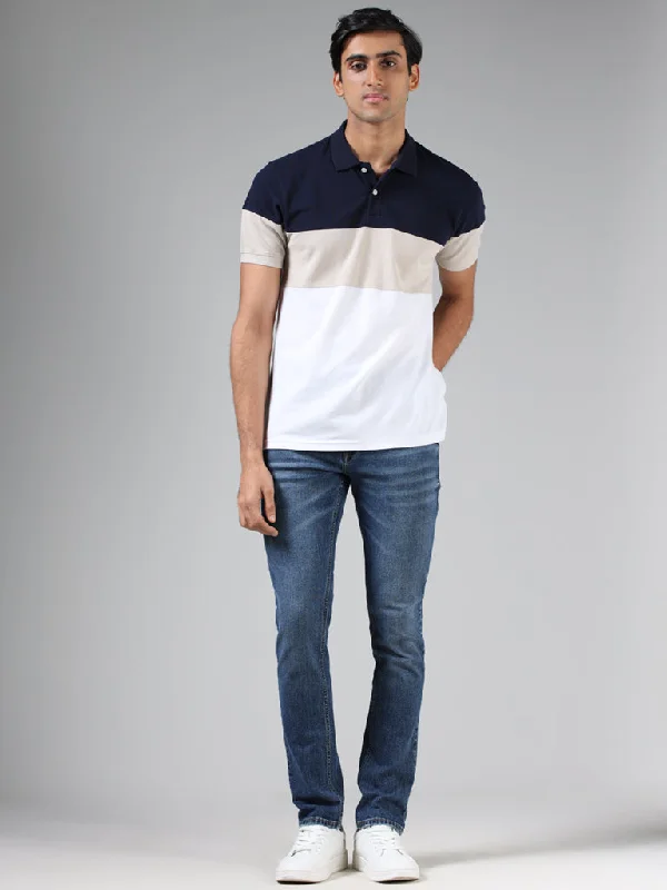 Plus Size Men's Bootcut Jeans with a Belt Loop Upgrade for a Stylish TouchWES Casuals Vintage Blue Relaxed - Fit High Rise Jeans