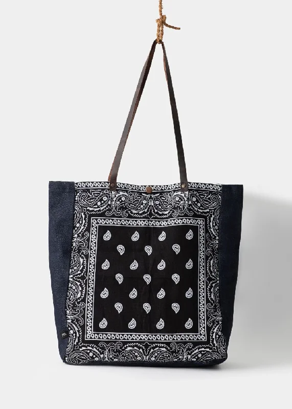 Plus Size Men's Relaxed Fit Jeans with a Faded Wash for a Vintage - Inspired Look1947 Bandana Bag Plus Size Men's Relaxed Fit Jeans with a Faded Wash for a Vintage - Inspired Look1947 Bandana Bag