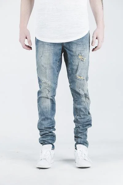 Men's Jeans with a Button - Fly for a Traditional and Classic AestheticKYLO DENIM