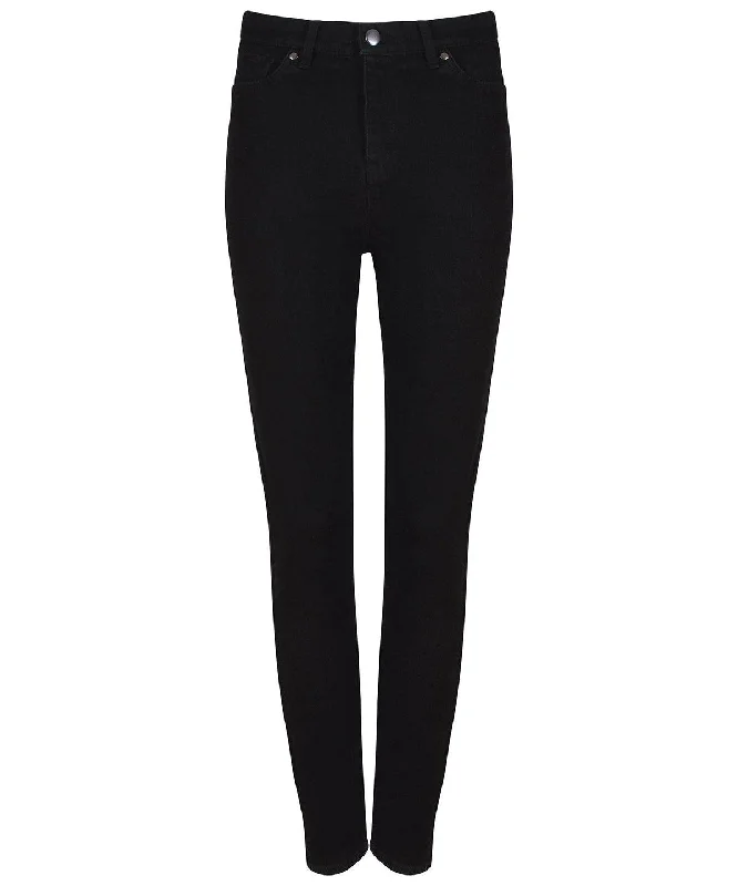 Men's Jeans with an Elastic Waistband for Ultimate ComfortBlack - Women's skinni jeans