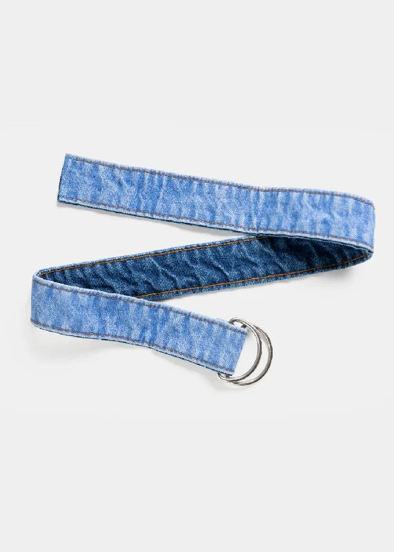 Men's Jeans with a Frayed Hem for a Casual and Effortless StyleBlue Horizon Belt