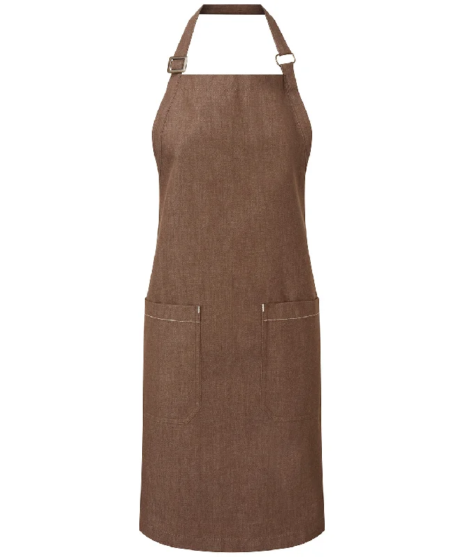 Men's Cargo Jeans with Multiple Pockets for a Practical and Outdoor - Friendly LookBrown Denim - Cotton denim bib apron, organic and Fairtrade certified Men's Cargo Jeans with Multiple Pockets for a Practical and Outdoor - Friendly LookBrown Denim - Cotton denim bib apron, organic and Fairtrade certified
