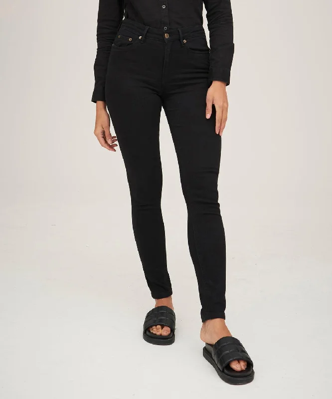 Men's Jeans with an Elastic Waistband for Ultimate ComfortDark Blue Wash* - Women's Lara skinny jeans Men's Jeans with an Elastic Waistband for Ultimate ComfortDark Blue Wash* - Women's Lara skinny jeans
