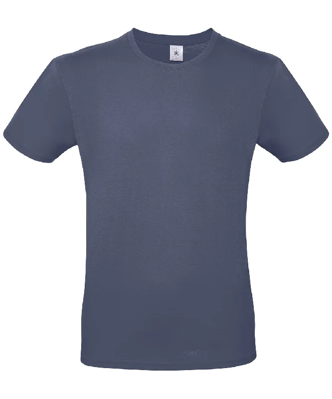 Plus Size Men's Relaxed Fit Jeans with a Faded Wash for a Vintage - Inspired LookDenim - B&C #E150 Plus Size Men's Relaxed Fit Jeans with a Faded Wash for a Vintage - Inspired LookDenim - B&C #E150