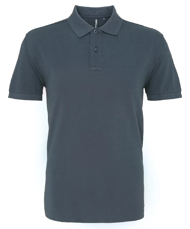 Men's Slim Fit Stretch Jeans in Dark Wash for a Modern and Comfortable LookDenim - Men's polo