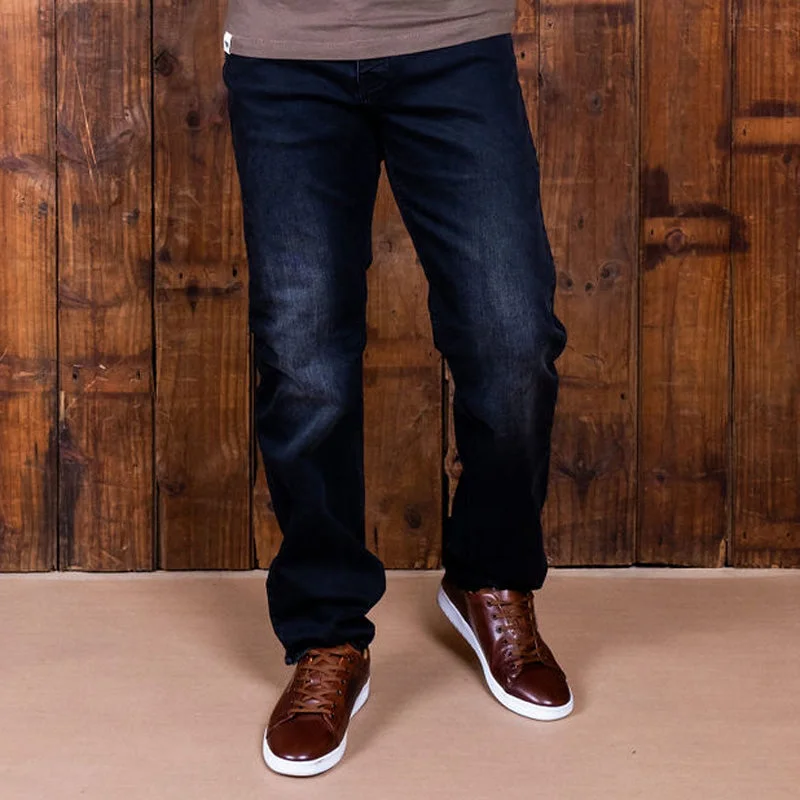 Men's High - Waisted Jeans in a Medium Wash for a Vintage - Style RevivalExpedition Regular Denim Grey Wash Men's High - Waisted Jeans in a Medium Wash for a Vintage - Style RevivalExpedition Regular Denim Grey Wash
