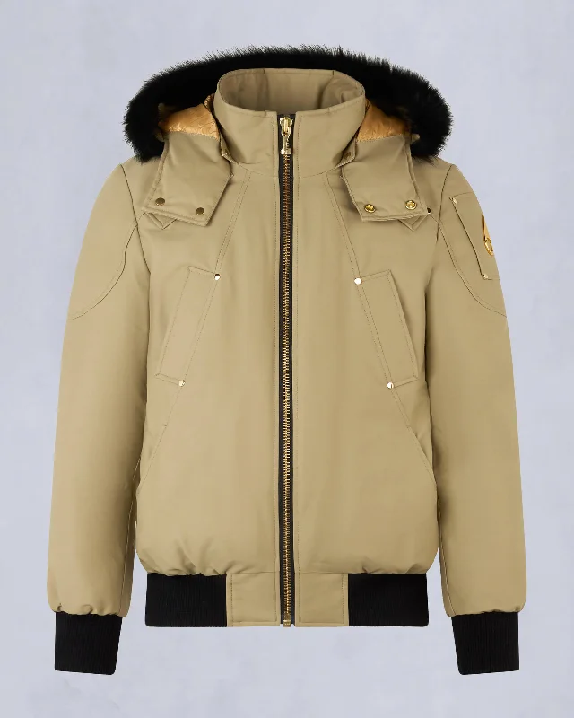 SAGE WITH BLACK SHEARLING