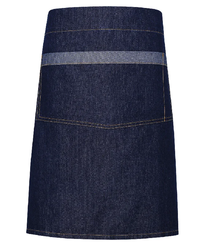 Men's Cargo Jeans with Multiple Pockets for a Practical and Outdoor - Friendly LookIndigo Denim - Domain contrast denim waist apron Men's Cargo Jeans with Multiple Pockets for a Practical and Outdoor - Friendly LookIndigo Denim - Domain contrast denim waist apron