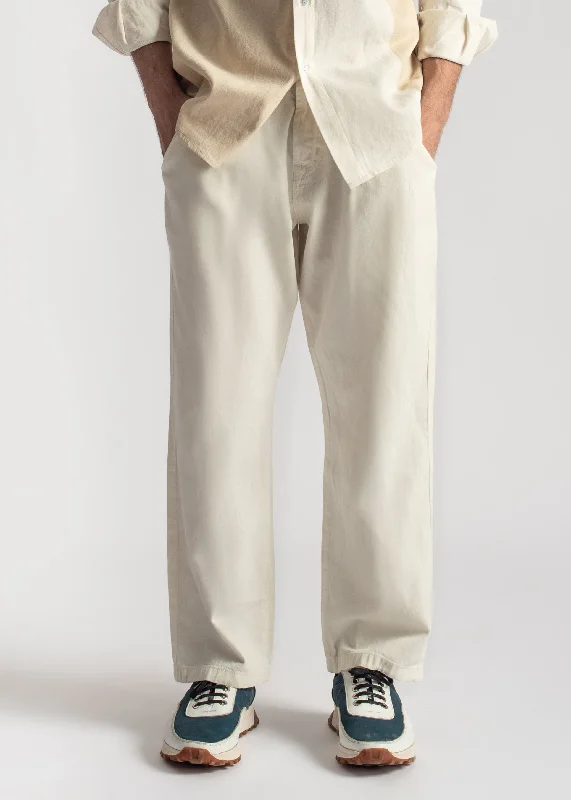 Men's Jeans with a Frayed Hem for a Casual and Effortless StyleIvory Urban Pleat Relaxed Jeans Men's Jeans with a Frayed Hem for a Casual and Effortless StyleIvory Urban Pleat Relaxed Jeans