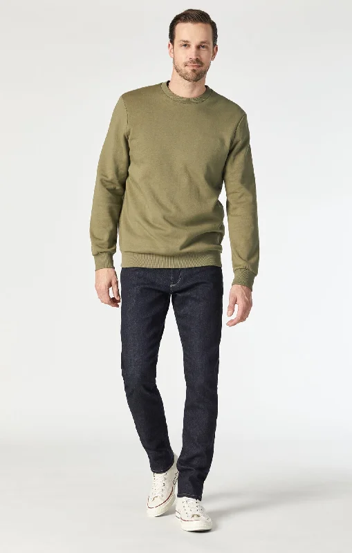 Men's Jeans with a Hidden Coin Pocket for Added ConvenienceJAKE SLIM LEG IN RINSE PRO DARKTECH