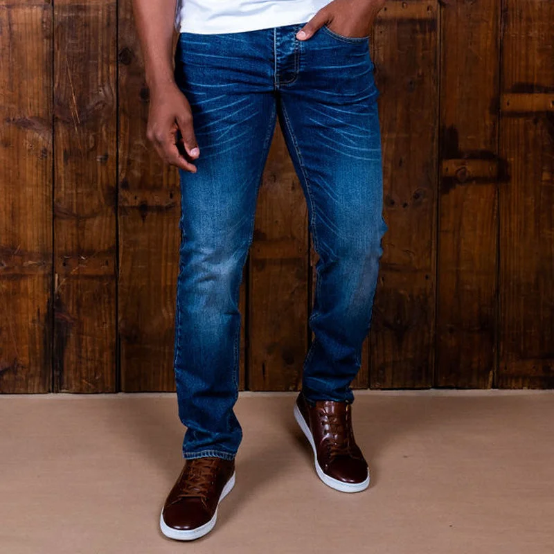 Men's Ripped Skinny Jeans in Acid Wash for an Edgy and Punk - Inspired StyleMadikwe Muscular Slim Denim Indigo Light Wash Men's Ripped Skinny Jeans in Acid Wash for an Edgy and Punk - Inspired StyleMadikwe Muscular Slim Denim Indigo Light Wash