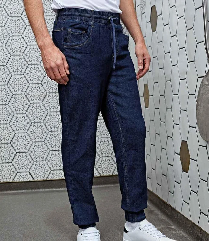 Men's Jeans with a Zip - Off Lower Leg for Convertible StylePremier Artisan Chef's Joggers | Indigo Denim Men's Jeans with a Zip - Off Lower Leg for Convertible StylePremier Artisan Chef's Joggers | Indigo Denim
