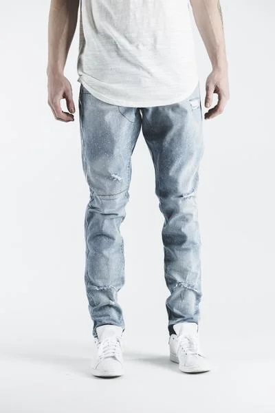 Men's Stretch Jeans with a Moisture - Wicking Lining for Active LifestylesRAMSEY ZIPPER DENIM Men's Stretch Jeans with a Moisture - Wicking Lining for Active LifestylesRAMSEY ZIPPER DENIM