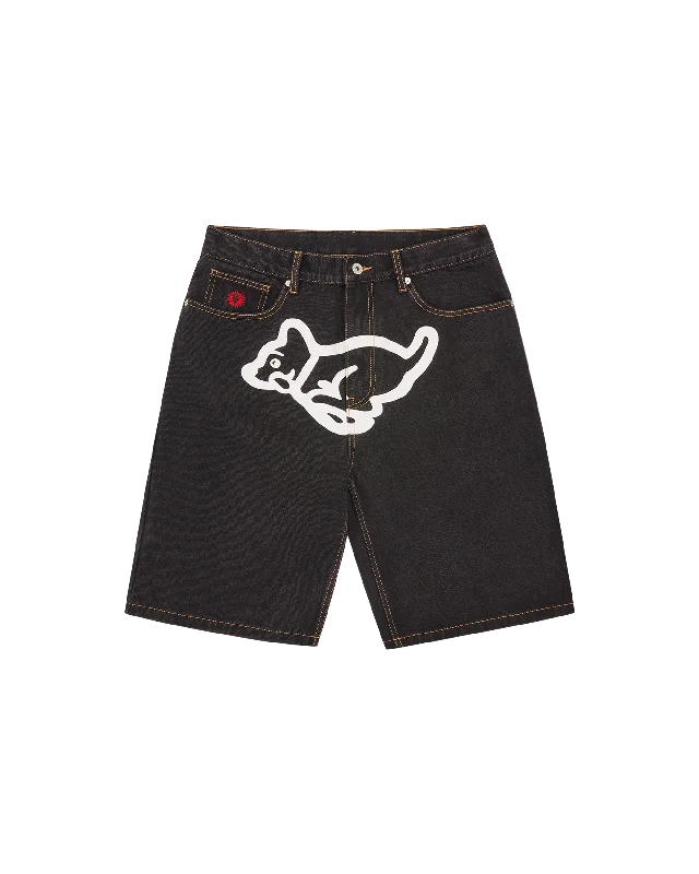 Men's Ripped Skinny Jeans in Acid Wash for an Edgy and Punk - Inspired StyleRunning Puppy Denim Shorts Men's Ripped Skinny Jeans in Acid Wash for an Edgy and Punk - Inspired StyleRunning Puppy Denim Shorts