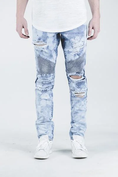 Men's Slim Fit Stretch Jeans in Dark Wash for a Modern and Comfortable LookSKYWALKER DENIM (ACID WASH) Men's Slim Fit Stretch Jeans in Dark Wash for a Modern and Comfortable LookSKYWALKER DENIM (ACID WASH)