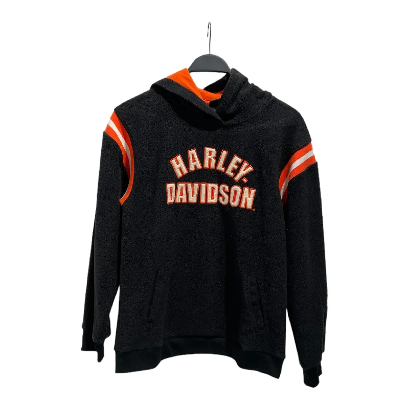 HARLEY DAVIDSON/Fleece Jkt/Cotton/BLK/