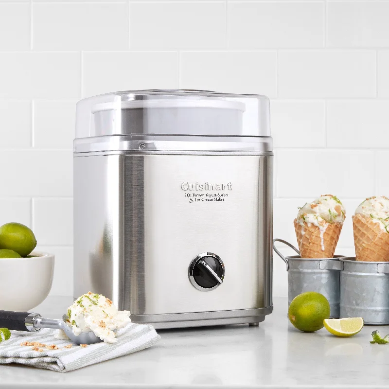 Pure Indulgence 2 Quart Frozen Yogurt-sorbet & Ice Cream Maker