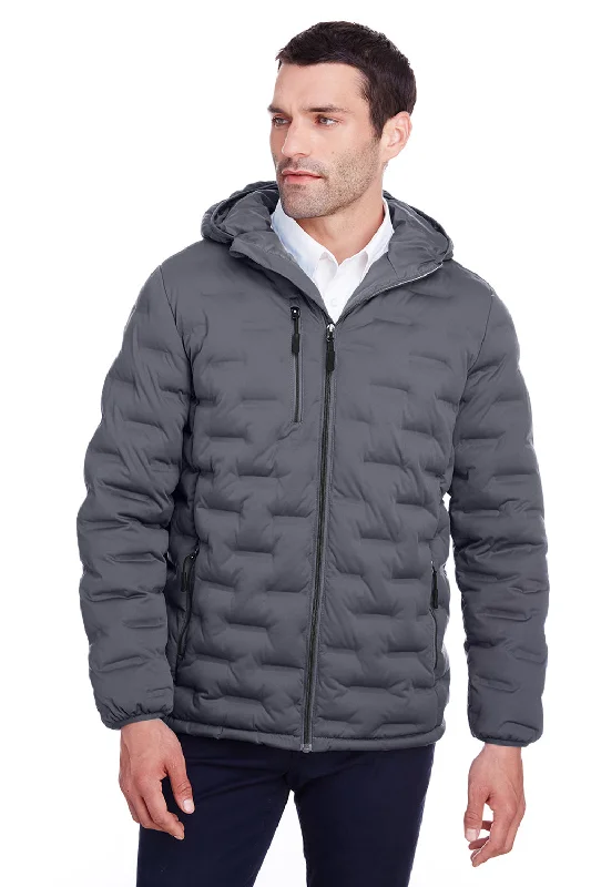 Waterproof men jackets with taped seams for heavy rain protectionNorth End Mens Loft Waterproof Full Zip Hooded Puffer Jacket - Carbon Grey/Black Waterproof men jackets with taped seams for heavy rain protectionNorth End Mens Loft Waterproof Full Zip Hooded Puffer Jacket - Carbon Grey/Black