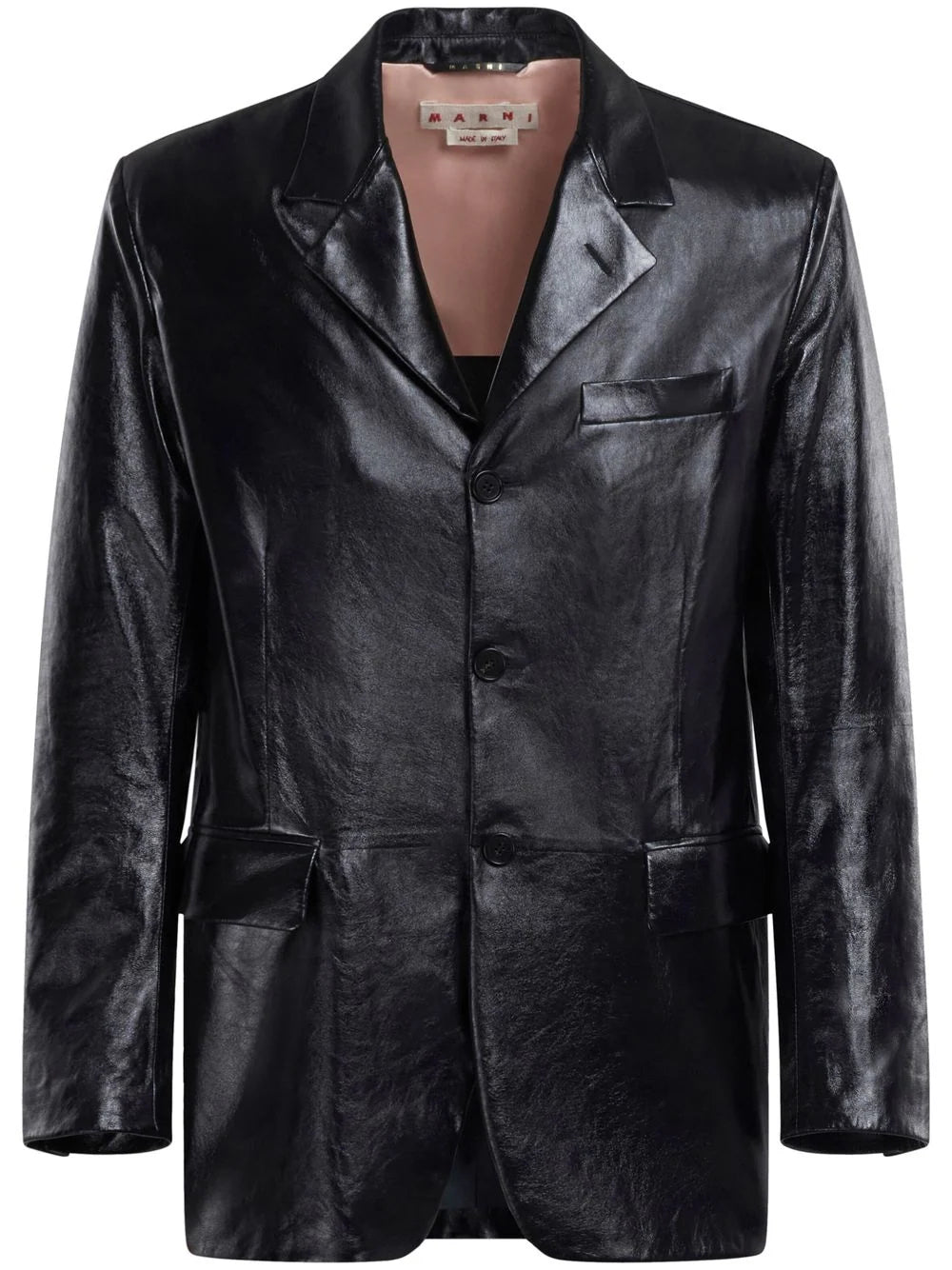 Men jackets with a media - friendly pocket for easy access to gadgetsPolished-Finish Leather Jacket Men jackets with a media - friendly pocket for easy access to gadgetsPolished-Finish Leather Jacket