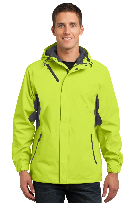 Down - filled men jackets in bright colors for winter fashionPort Authority Mens Cascade Waterproof Full Zip Hooded Jacket - Charge Green/Magnet Grey - Closeout Down - filled men jackets in bright colors for winter fashionPort Authority Mens Cascade Waterproof Full Zip Hooded Jacket - Charge Green/Magnet Grey - Closeout
