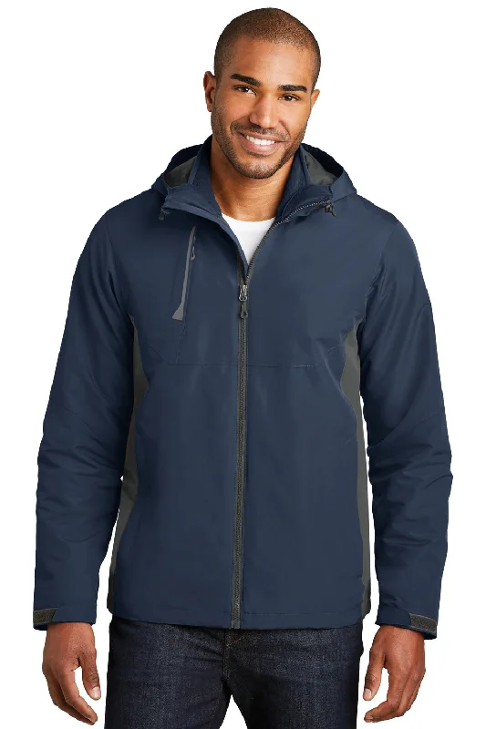 Lightweight men jackets made from recycled nylon for eco - friendly travelPort Authority Mens Merge 3-in-1 Wind & Water Full Zip Hooded Jacket - Dress Navy Blue/Steel Grey Lightweight men jackets made from recycled nylon for eco - friendly travelPort Authority Mens Merge 3-in-1 Wind & Water Full Zip Hooded Jacket - Dress Navy Blue/Steel Grey