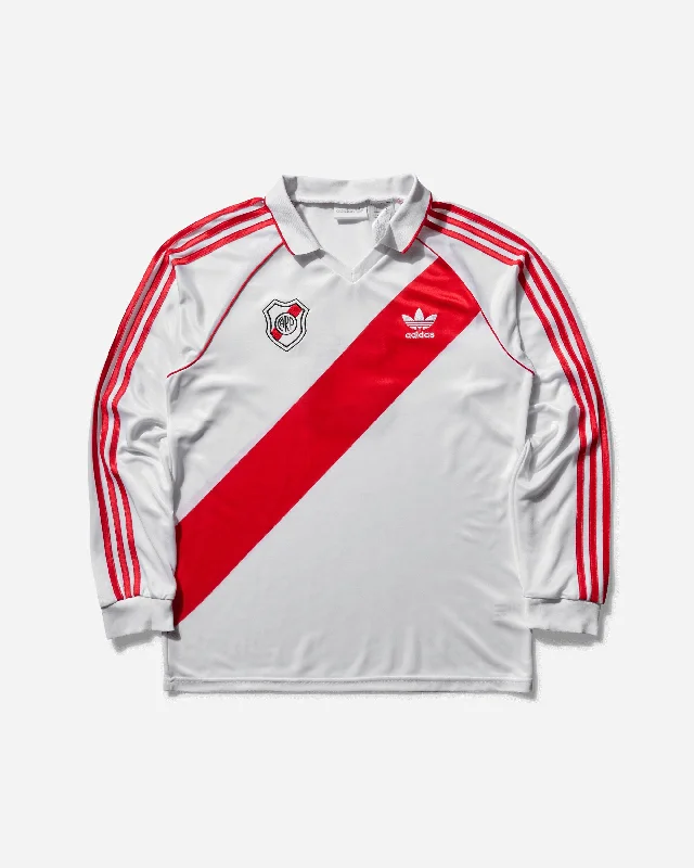 Men's slim - fit graphic t - shirts with vintage rock band printsMen's River Plate 94 Jersey White / Red Men's slim - fit graphic t - shirts with vintage rock band printsMen's River Plate 94 Jersey White / Red