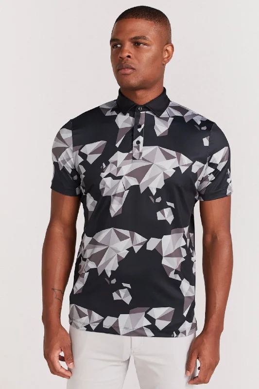 Men's color - block polo shirts with a bold fashion statementBond Polo in Tuxedo