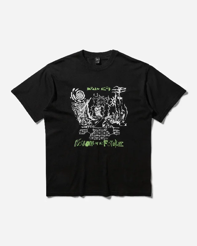 Men's button - front t - shirts with a unique artistic printMen's Visions Of The Future T-Shirt Black Men's button - front t - shirts with a unique artistic printMen's Visions Of The Future T-Shirt Black