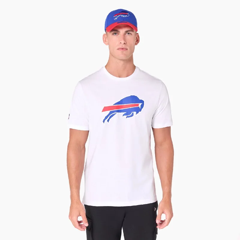 Men's eco - friendly recycled t - shirts for sustainable fashion choicesBuffalo Bills NFL White T-Shirt Men's eco - friendly recycled t - shirts for sustainable fashion choicesBuffalo Bills NFL White T-Shirt