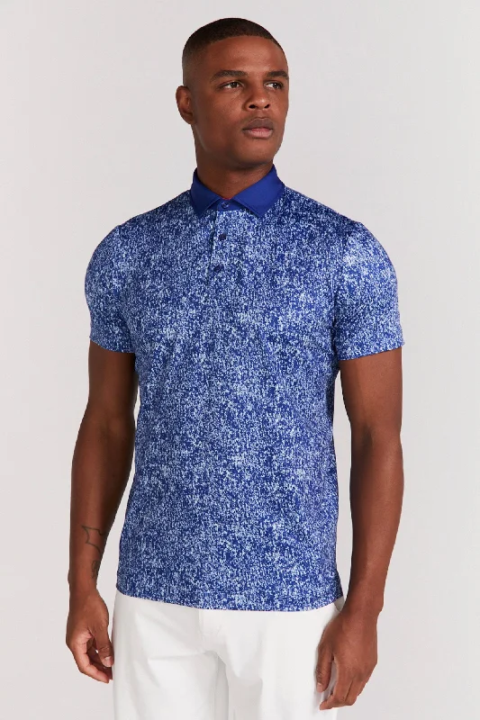 Men's UV - protected polo shirts for outdoor gardeningCanon Polo in Mazarine Blue